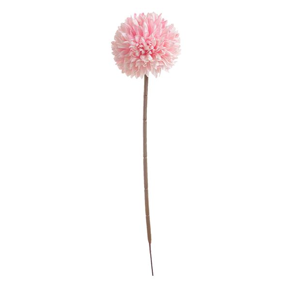 

single bunch silk artificial chrysanthemum flower heads decor
