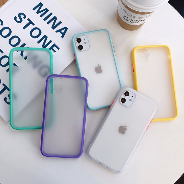 

selling mobile accessories skin feeling case for iphone 7 plus matte texture phone cover pc+tpu frosted phone case