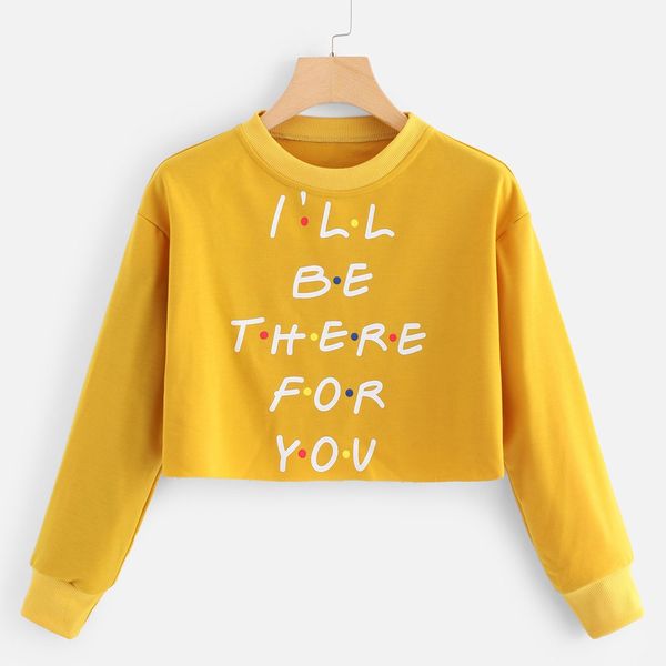 

women sweatshirt crop hoodies harajuku long sleeve letter print hip-pop drawstring pullover raglan jumper sweatshirt moletom, Black