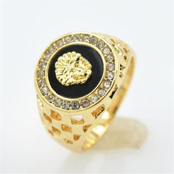 

brand new cz diamond superhero mens rings gold filled 2016 fashion figure ring black kka1927, Silver