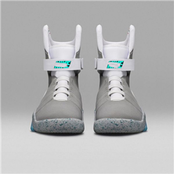 

2021new mag limited edition return to the future warrior shoes led luminous luminous men's shoes, Black