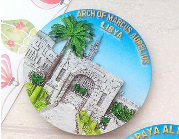 

libya world travel resin refrigerator
