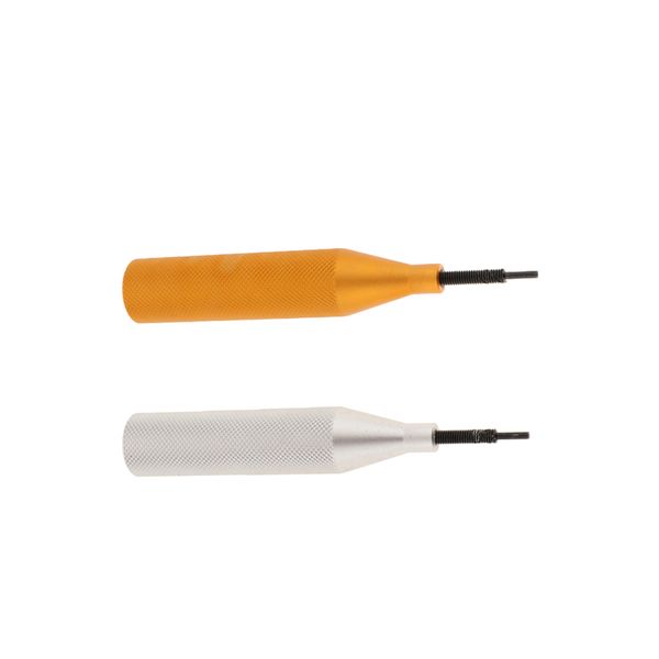 

2pcs golden & silver ecu cover extractor open car computer removal tool for ktag kess