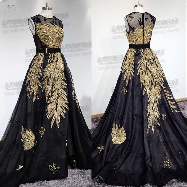 

Элегантные платья выпускного вечера Elie Saab 2019 без бретелек без рукавов золотые блестки вечерние платья вечернее платье вечернее платье