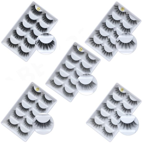 

5pais eye lashes thick false eyelashes 5 pairs of false eyelashes f810 5pais eyelashes f820 f830 f840 f8507489493