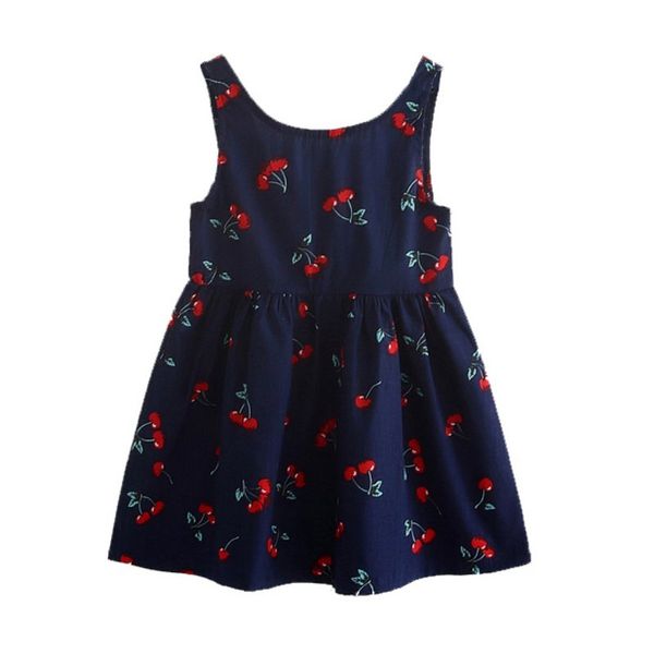 

kids baby girls summer cotton vest dress kids sundress princess cute shirt dresses styles, Red;yellow
