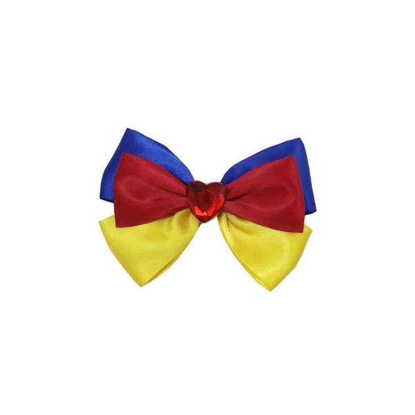 

cartoon hair clip jolly holiday hair bows, Slivery;white