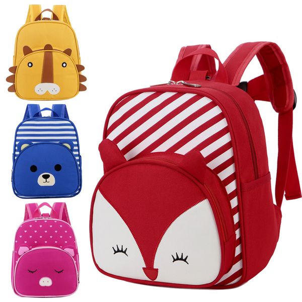 

корейский стиль рюкзак 2019 лето новый стиль versitile мода милый мультфильм животных рюкзак дети детский сад школа сумка