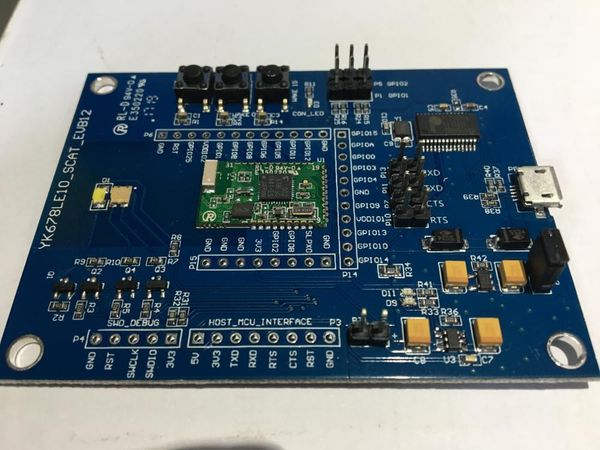 

yk678 ultra low power bluetooth evaluation board / tc35678fsg master chip