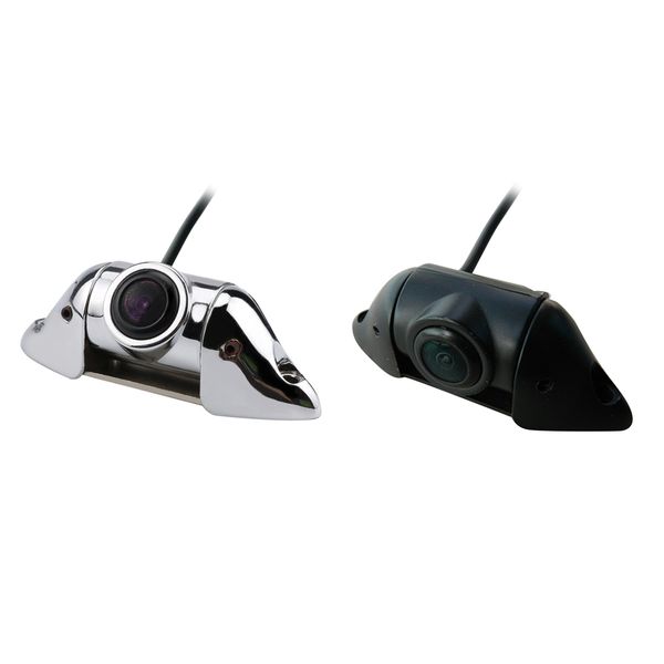 

hd universal weird parking reverse backup camera vertical installation with stainless steel screw waterproof chrome car