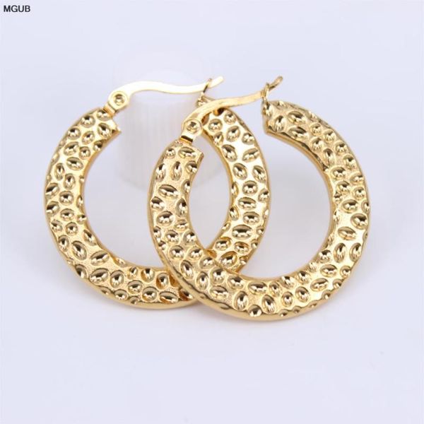 

wholesale 2020 new design multiple styles circle round hoop earrings for women girl wedding party stainless steel jewelry lh762, Golden;silver