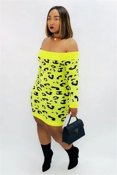 

neck winter womens dresses casual womens clothing knit designer womens dresses printed slash, Black;gray
