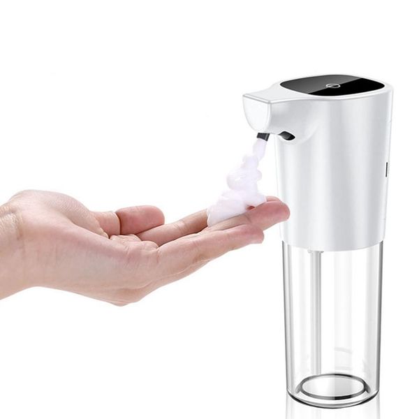 

automatic sensor liquid soap dispenser electric infrared sensor touchless foam soap dispenser abs waterproof home bathroom hha1403
