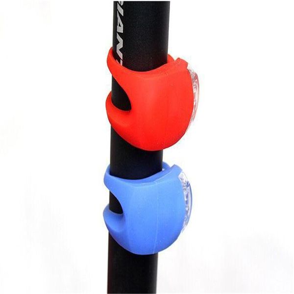 

bike lights 2pc bicycle front light silicone led head rear wheel mini accessories