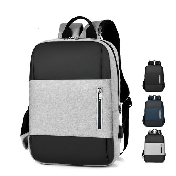 

мужской открытый рюкзак студент schoolbag usb бизнес компьютерная сумка boy спорт путешествия рюкзак