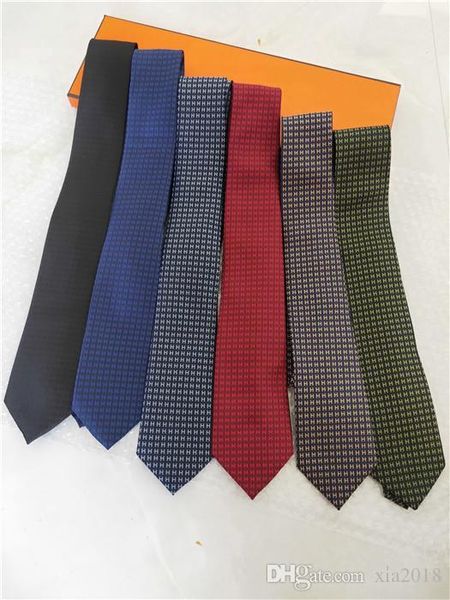 

new fashionable brand men's tie 100% silk tie7.5cm jacquard pattern men's tie gift box packaging, Blue;purple