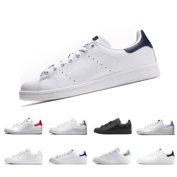 

2018 new raf simons stan smith spring copper white pink black fashion shoe man casual leather brand woman man shoes flats sneakers 36-44
