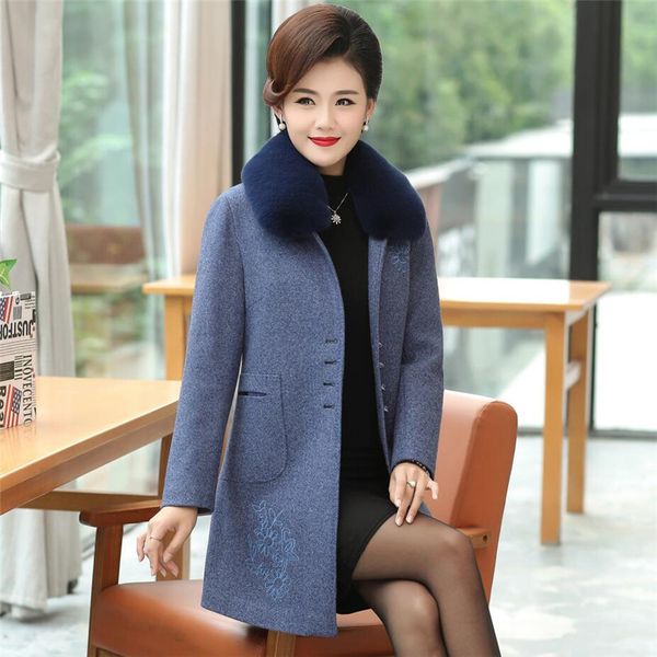 

long winter jackets for women 2019 fashion winter jackets lady high-end down cotton womens plus size fashions coats, Black
