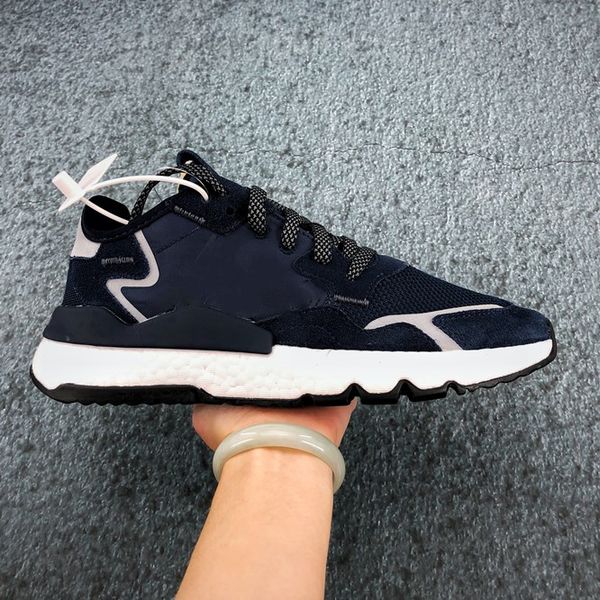 

nite jogger 3m navy ee5858 with collegiate navy collegiate navy core black womans mens trainers designer shoes men schoenen, White;red