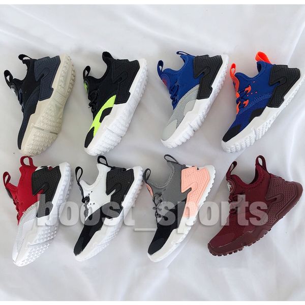 

New Kids Huarache White Black Green Red Parent-child Ultra Run Running Shoes Boy Girl Children Baby Trainers Sneakers Eur22-35