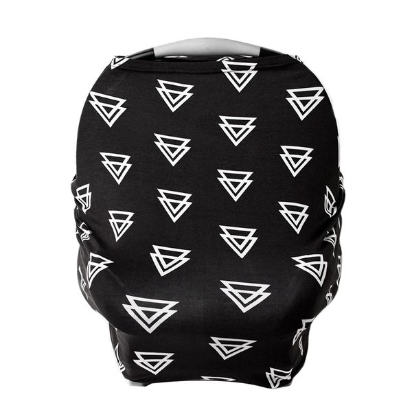 

nursing cover, car seat canopy, shopping cart, high chair, stroller and carseat covers for boys and girls- stretchy scarf a
