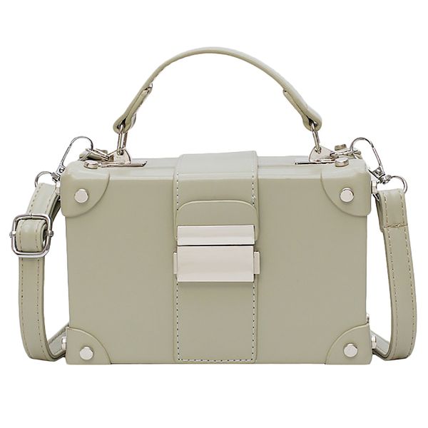 

new portable box bag korean handbag wild crossbody shoulder bag small women messenger square