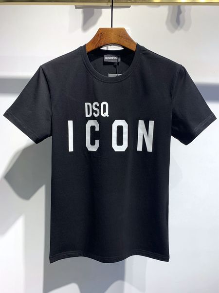 

dsq mens designer t shirts black white men summer fashion casual street t-shirt short sleeve euro size m-xxxl 6874, White;black
