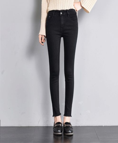 

черный черный cowboy талия tight платье девять очки ноги брюки, Blue