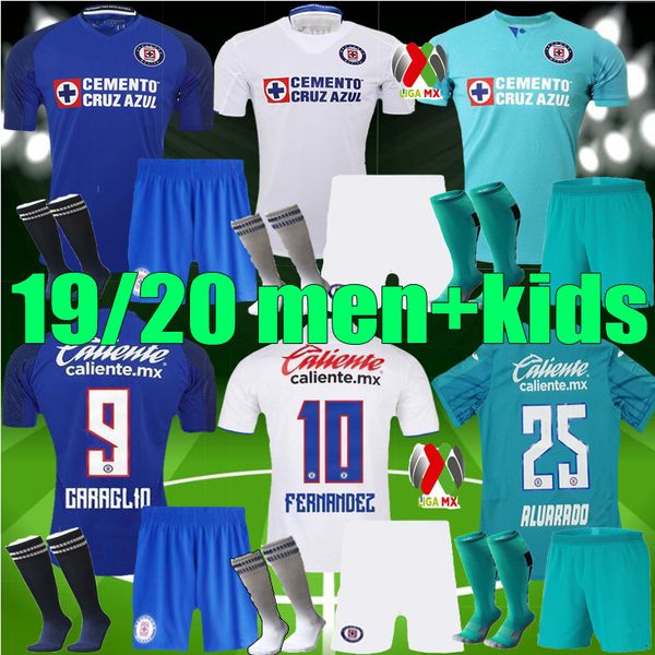 

Kid mexico 19 20 club cruz azul occer jer ey kit 2019 2020 cami eta de futbol caraglio montoya mendez men boy football hirt, Black;yellow