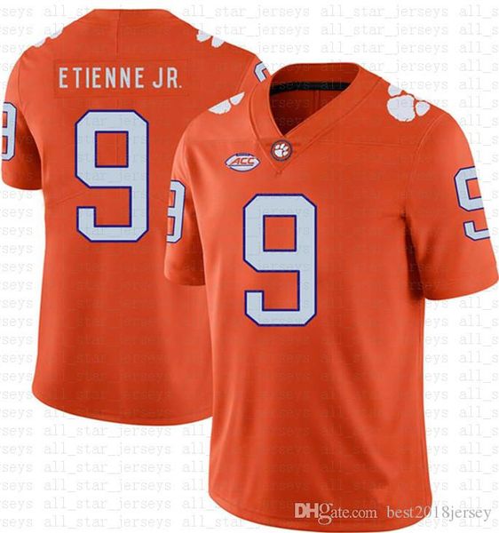 

white 16 trevor lawrence 9 travis etienne jr. clemson tigers ncaa american football jersey 97 nick bosa 7 dwayne haskins jr tom brady, Black;red