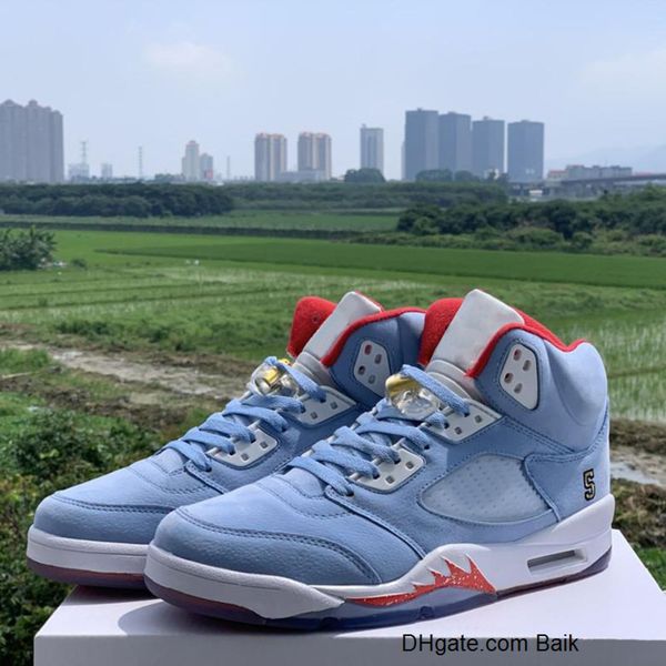 

2020 новый trophy room х 5s ice blue red мужчины jsp баскетбол обувь 5 ice blue мужские кроссовки jsp высокого качества, Black