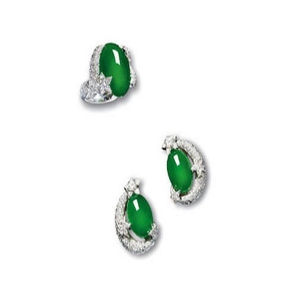 

spark encounter beauty eardrop, Blue;slivery