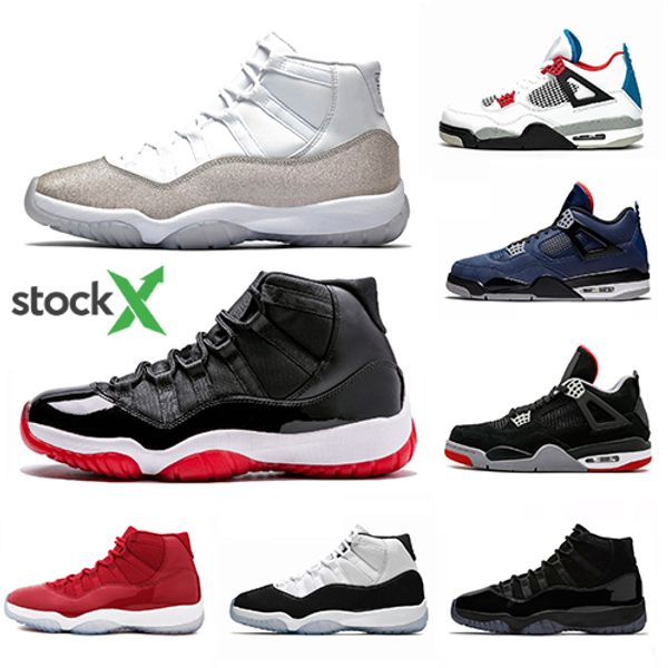 

2020 new 11 retro wmns metallic silver mens basketball shoes vast grey air 1s designers sneakers trainers trainers ar0715-100 us 7-13, White;red