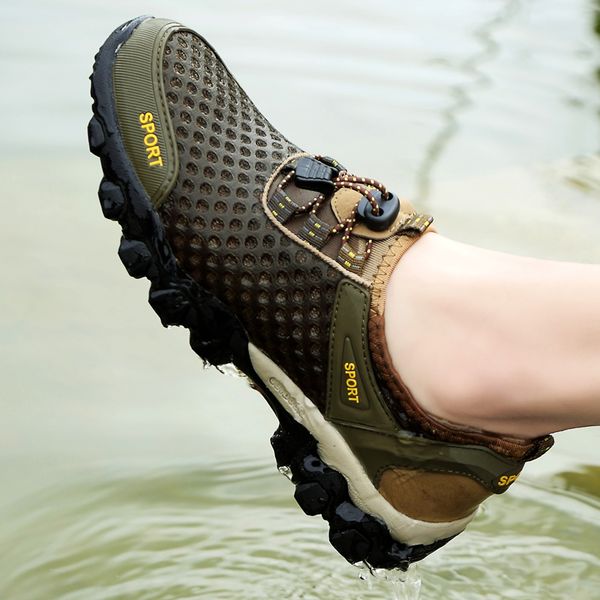 

new classic men harajuku кроссовки mesh бич повседневная обувь flats плюс большой размер мокасины дышащая скольжения на xammep мужчина для, Black