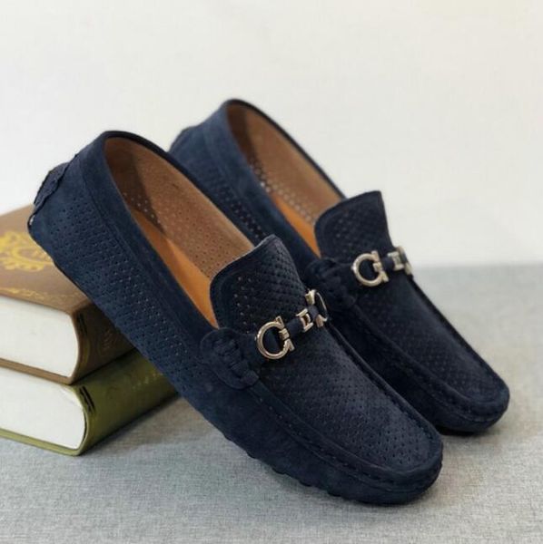 

Handmade Превосходного качества мужского модельной обуви металл Horsebit пряжки дышащих