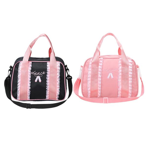 

two colors children portable dance bag shoulder messenger bag mummy