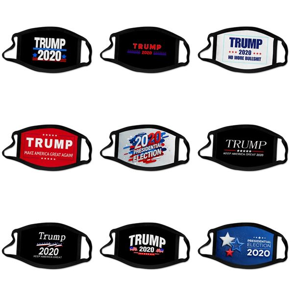 

face mask designer trump black fashion replaceable filter reusable washable dust-proof face mask breathable cycling masks with filter #984