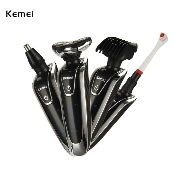 

nose hair trimmer electric toothbrush multifunction men rechargeable 4 in 1 electric shaver 4d floating four blade razor 45d