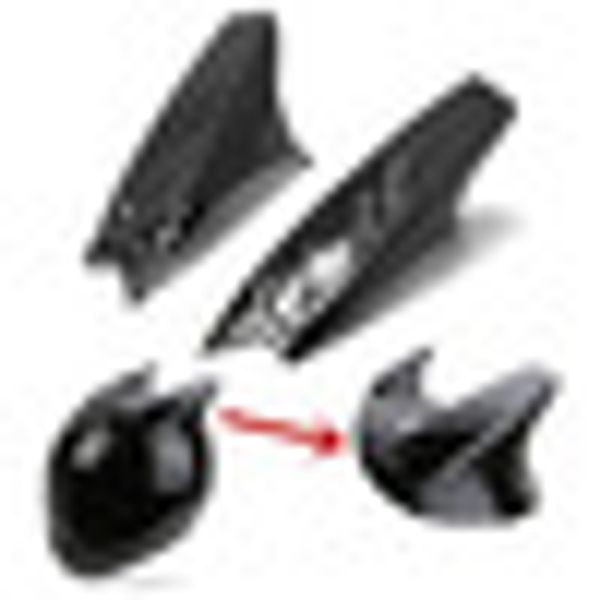 

2pcs racing mohawk horns helmet horn horn fashion racing motorcycle