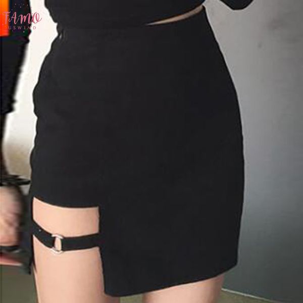 

2020 new fashion winter women dress women casual ladies fashion split mini dress female, Black;gray