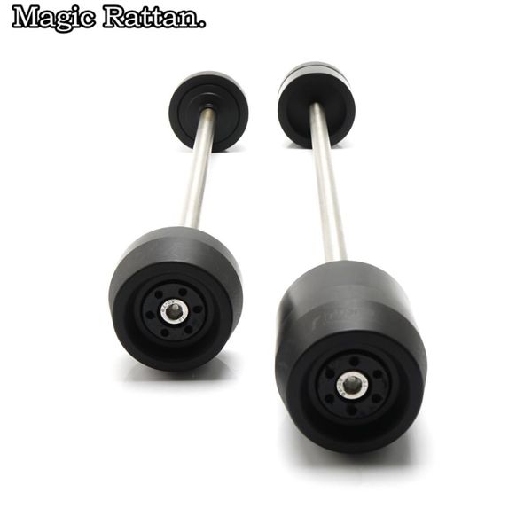 

motorcycle front & rear axle fork crash sliders for aprilia rsv4 2009-2018