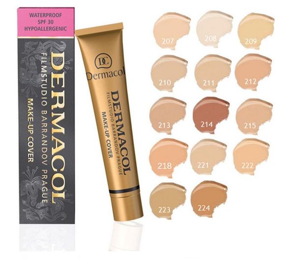 

Concealer foundation make up cover 14 color primer concealer ba e profe ional face de makeup contour palette makeup ba e