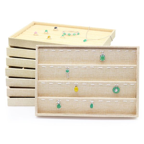 

ring bracelet necklace pendant stud earring hand catenary jewelry tray plate holder display jewelry display stand box, Pink;blue