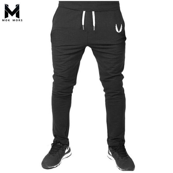 

Men Joggers Fall 2017 New Han Edition Embroidery Mens Sweatpants Leisure Cultivate One 'S Morality Pants Men 'S Trousers