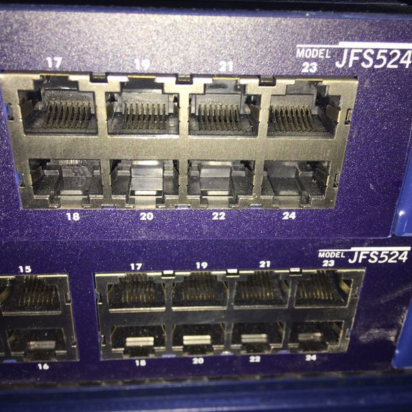 

server switches for netgear jfs524