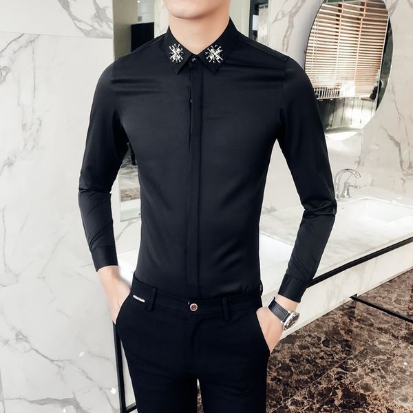 camisa de fiesta hombre