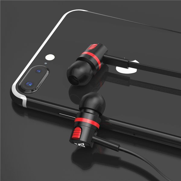 

ik-53 3.5mm headset with mic earbuds super bass stereo earphones for mobile phone fone de ouvido auriculares audifonos lowest price