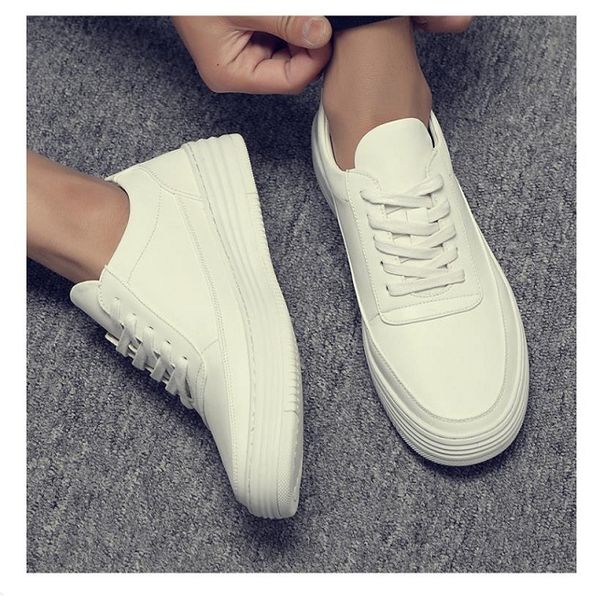 

autumn new all-around fashion small white shoes men's trend casual shoes net red student board shoes korean low wholesale design and cu, Black