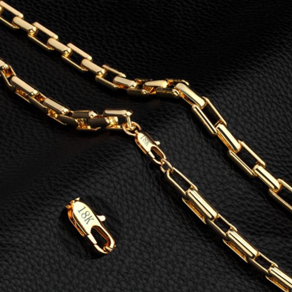 

мужская мода ожерелье цепи 18k позолоченный set hip hop снаряженная кубинский ожерелье звено цепи браслет для мужчин женщин заявление ювелир, Silver