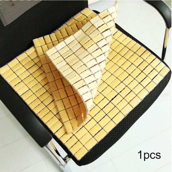 

bamboo mat spring summer mat car seat pad quartet cool pad office chair home house sofa car seat cushion anti slip